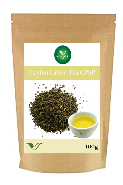100% Pure Ceylon Green Tea 100g Free Shipping